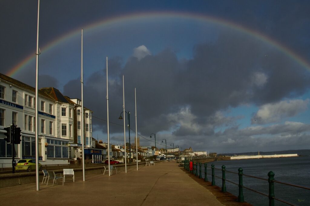 Rainbow over the Promenade